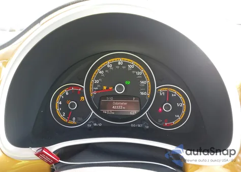 2016 Volkswagen Beetle 1.8T Dune from USA, damaged, VIN 3VWS17AT0GM621136